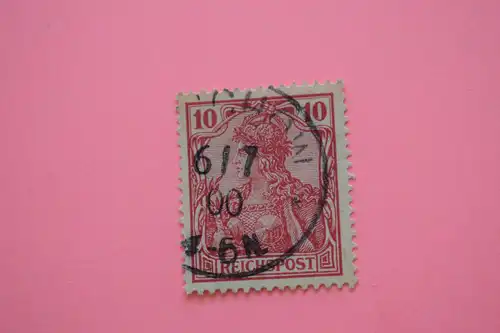Mi 56 Germania 10 Pf 1900 gestempelt