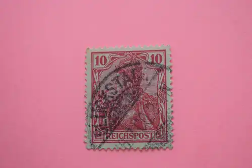 Mi 56 Germania 10 Pf 1900 gestempelt