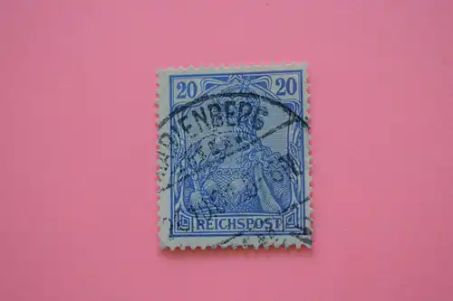 Mi 57 Germania 20 Pf 1900 gestempelt