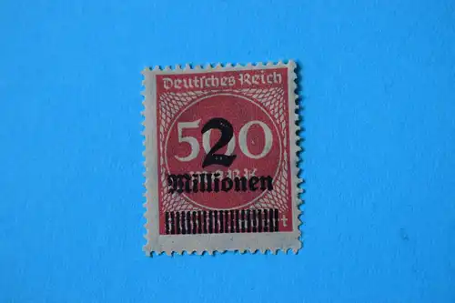 Mi 311 A 2 Mio auf 500 M 1923*