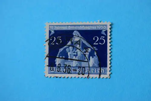 Mi 620 25 Pf 1936 gestempelt