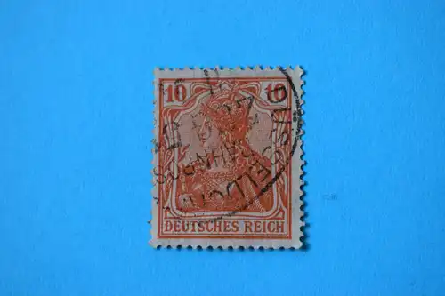 Mi 141 10 Pf 1920 gestempelt