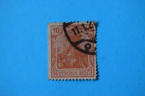 Mi 141 10 Pf 1920 gestempelt