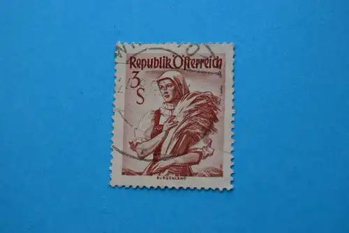 Freimarken: Trachten - Mi 922 gestempelt