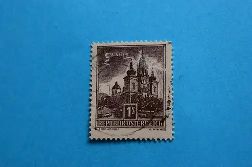 Freimarken: Bauwerke 1957 - Mi 1037 gestempelt