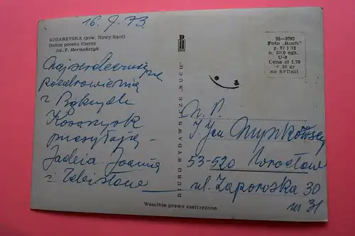 Kosarzyska - Das Czercz-Flusstal