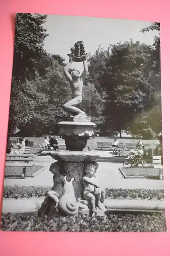 Lodz - Der Brunnen im Sienkiewicz Park