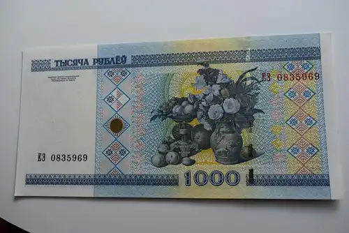 Weißrussland - 1000 rubel 2000 UNC