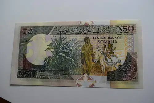 Somalia - 50 shilin 1991 UNC