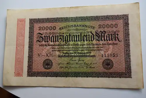 Reichsbanknote - 20000 Mark 1923