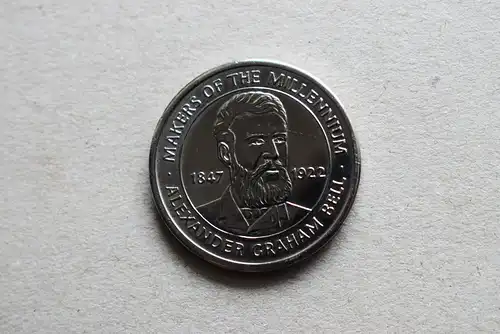 Token - Sainsburys Makers of the Millennium - Alexander Graham Bell - Großbritannien