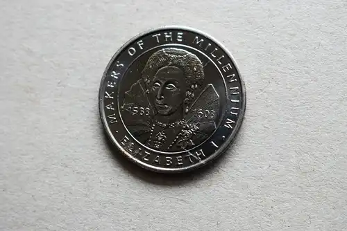 Token - Sainsburys Makers of the Millennium - Elizabeth I - Großbritannien