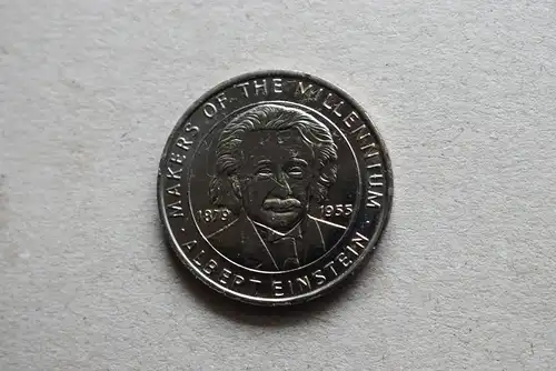 Token - Sainsburys Makers of the Millennium - Albert Einstein - Großbritannien