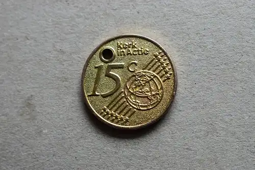 Token - Kerk in Actie 15 cent - Niederlande