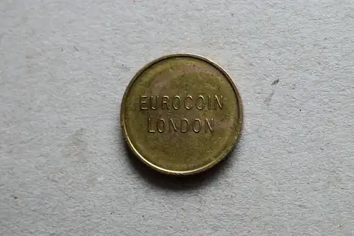 Token - Eurocoin London - Großbritannien