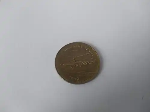 Shell Token - Man In Flight Sikorsky VS-300 1939 - Niederlande