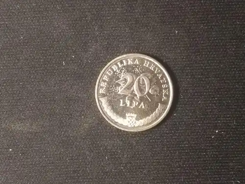 Kroatien - 20 lipa 2011 gebraucht (ch016)