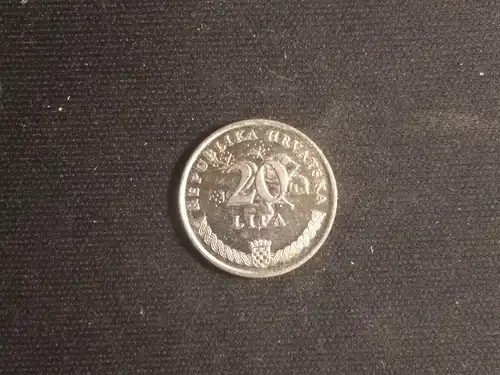 Kroatien - 20 lipa 1995 gebraucht (ch017)