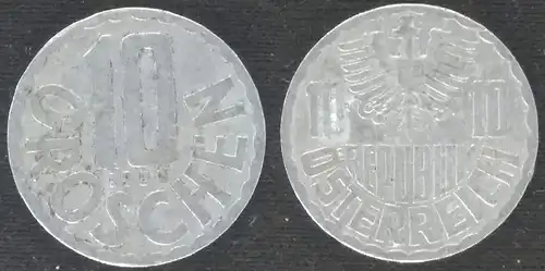 Österreich - 10 groschen 1959