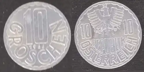 Österreich - 10 groschen 1966