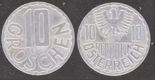 Österreich - 10 groschen 1971