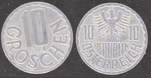 Österreich - 10 groschen 1970