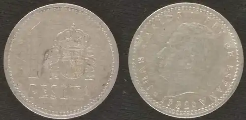 Spanien - 1 peseta 1982 