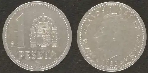 Spanien - 1 peseta 1983 