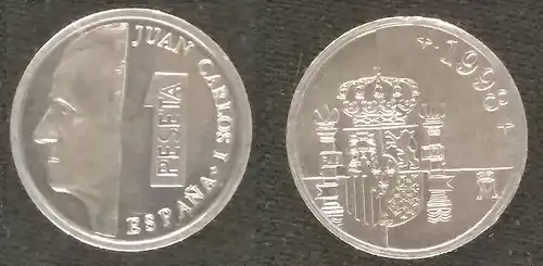 Spanien - 1 peseta 1998 
