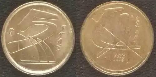 Spanien - 5 pesetas 1992 