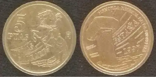 Spanien - 5 pesetas 1997