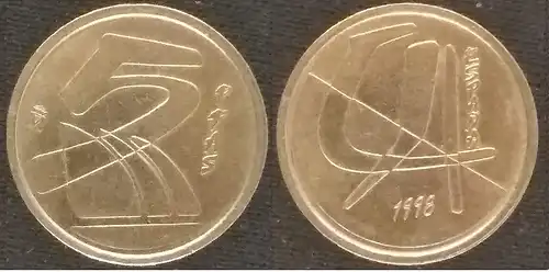 Spanien - 5 pesetas 1998