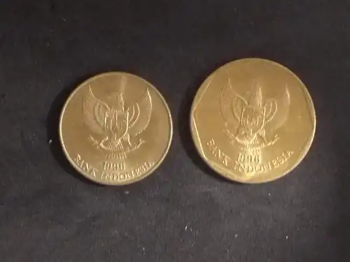 Indonesien - 50 + 100 rupiah 1996