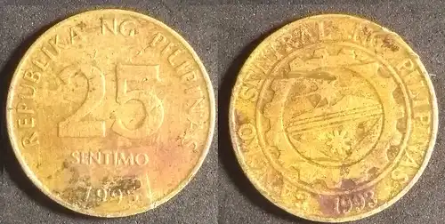 Philippinen - 25 sentimo 1995