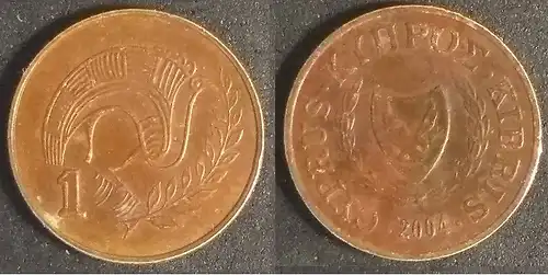 Zypern - 1 cent 2004