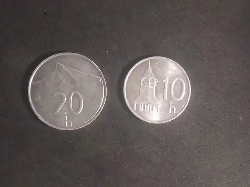 Slowakei - 20 + 10 halierov 1994