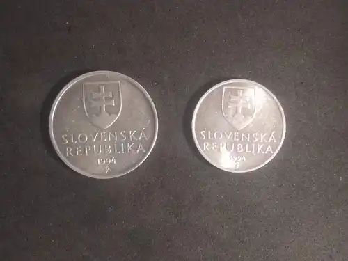 Slowakei - 20 + 10 halierov 1994