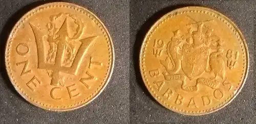 Barbados - 1 cent 1981 