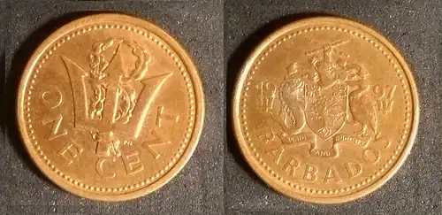 Barbados - 1 cent 1997 