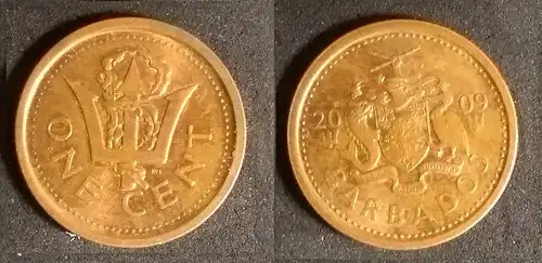 Barbados - 1 cent 2009 