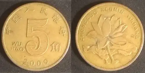 China - 5 jiao 2009 
