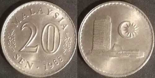 Malaysia - 20 sen 2007 