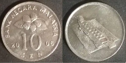 Malaysia - 10 sen 2006 