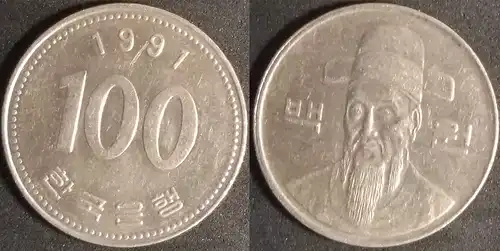 Süd Korea - 100 Won 1991 