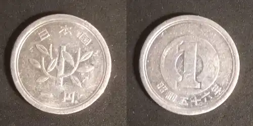 Japan - 1 Yen 1963 gebraucht