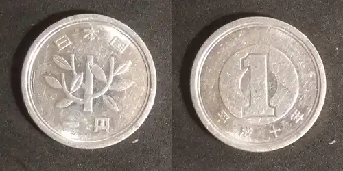 Japan - 1 Yen 1998 gebraucht
