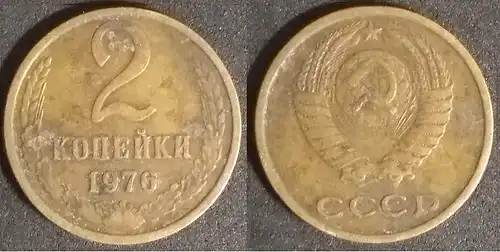 UdSSR - 2 Kopeken 1976 