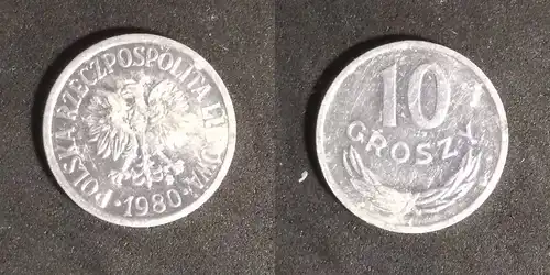 Polen - 10 Groszy 1980