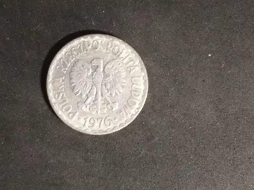 Polen - 1 Zloty 1976 gebraucht
