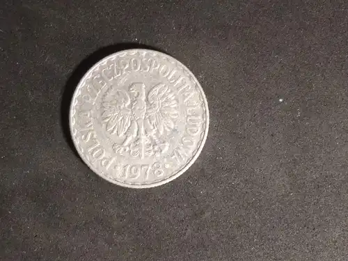 Polen - 1 Zloty 1978 gebraucht